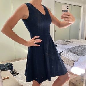 Tommy Hilfiger Classy Navy Evening Dress - slight stretch